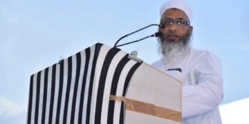 ناظم عمومی جمعیۃ علماء ہند کی حضرت مفتی محمودؒ کی قبر پر حاضری