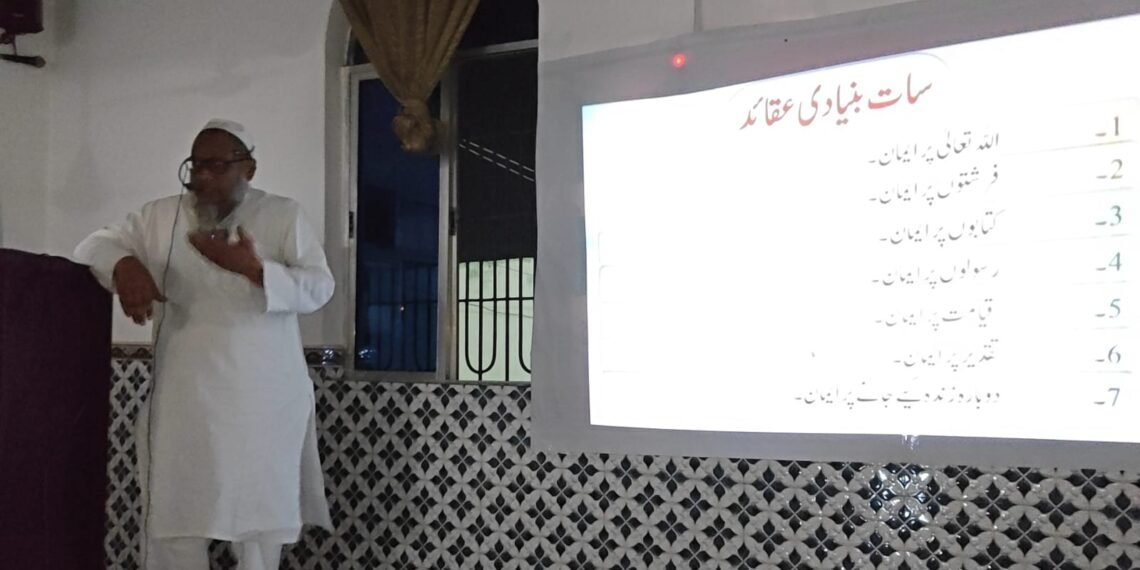 گاؤں گاؤں بیداری پروگرام سے جنرل سکریٹری جمعیت علمائے گڈا کا حیات افروز پیغام